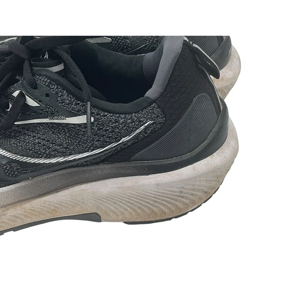 Saucony Echelon 9 Women's Running Shoes Black White S10765-10 Size 7.5